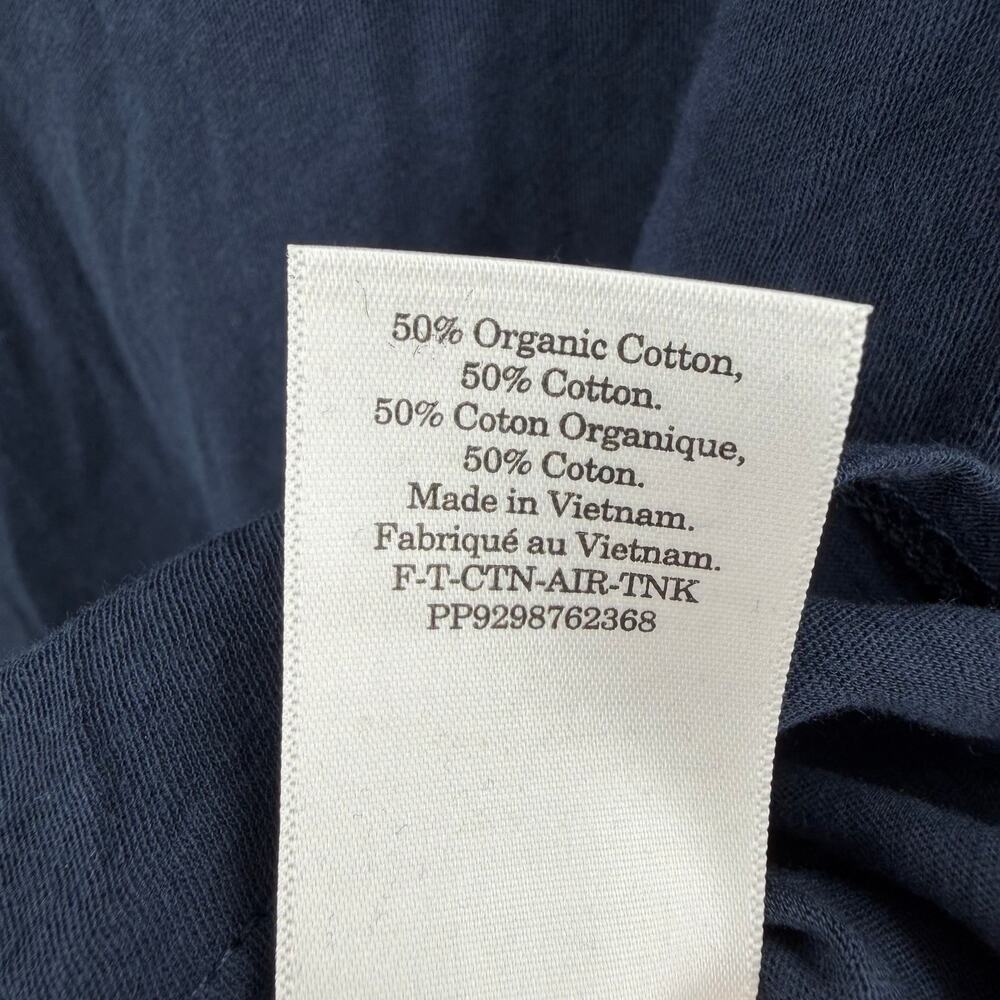 Everlane Cotton Air Tank Top in navy Size S NWOT - Picture 4 of 6
